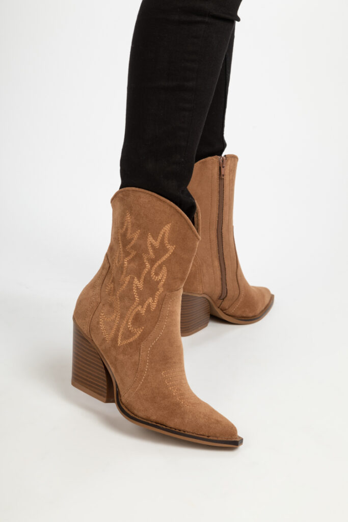 Bottines Santiag caramel BELLUCCI